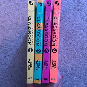 Assassination Classroom manga vol 1-4